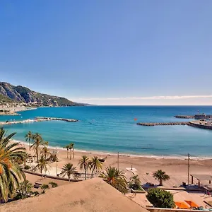 Duplex 6 Pers - Panoramic Sea View - Old - 2 Mn Appartement Menton